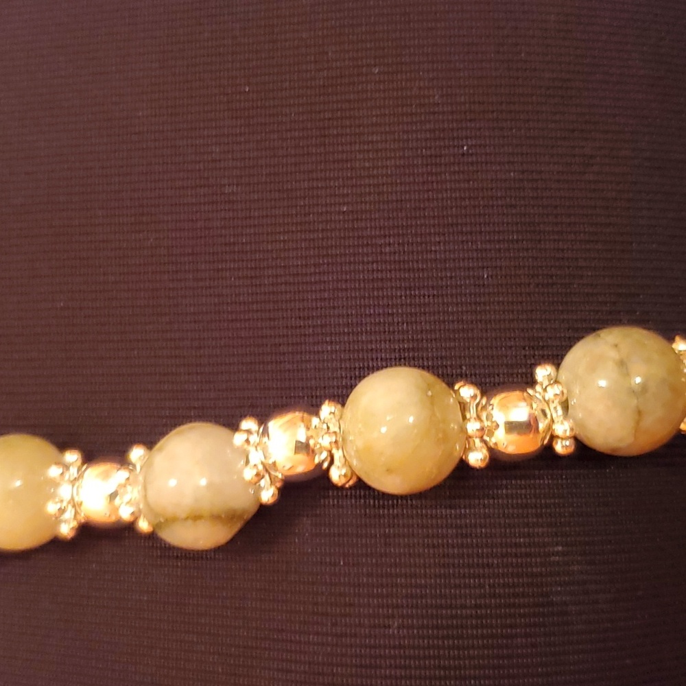 Jade necklace no877 - Picture 6 of 8